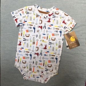 NWT Carhartt tools onsie